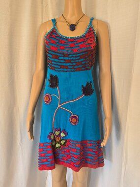 Embroidered Nepal Dress